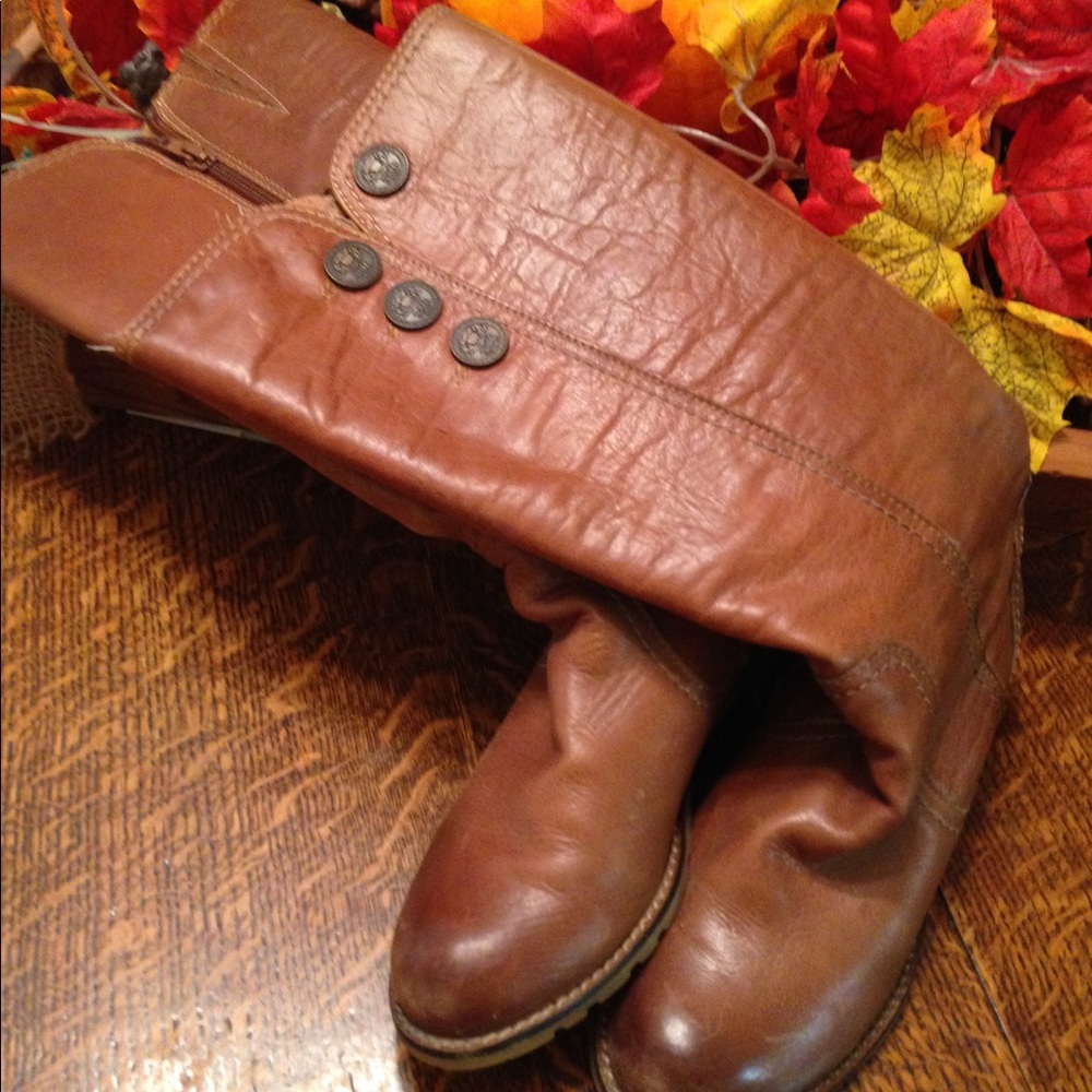 Sofft Women's Knee Boots Brown S 6.5